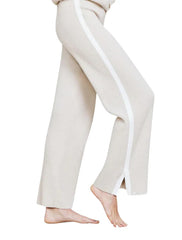 CozyChic Ultra Lite Contrast Ribbed Slit Pant