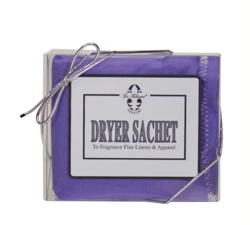 Lavender Dryer Sachet From Le Blanc.