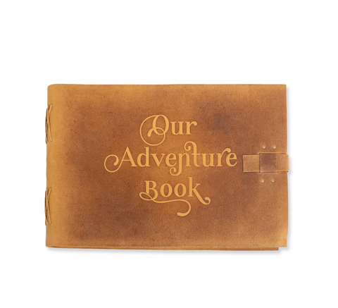 Fawn Embossed Adventure Guest Book