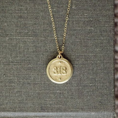 Ephesians 3:18 Petite Pendant Necklace from Madison Sterling