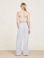 Malibu Collection Ultra Soft Rib Patch Pocket Pant in Heather Grey from Barefoot Dreams