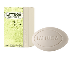 Bar of soap in Lattuga from Valobra. 