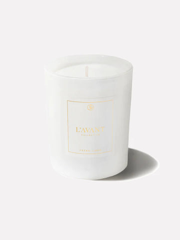 White Candle - Fresh Linen