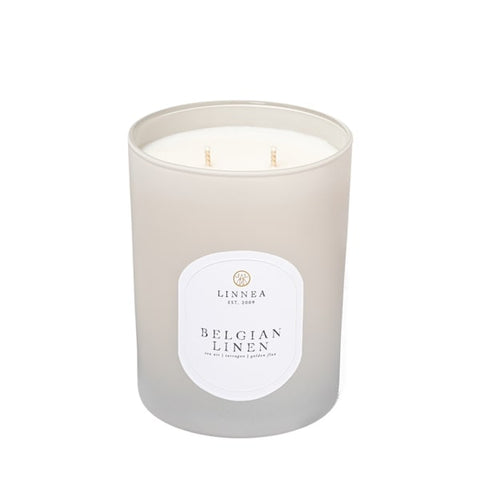 Belgian Linen Candle