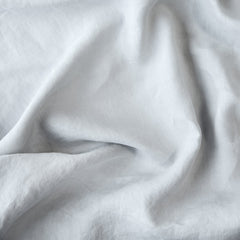 King Linen Bed Skirt Fabric in Cloud from Bella Notte Linens