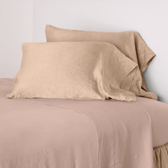 Paloma Standard Pillowcase in Rouge from Bella Notte Linens