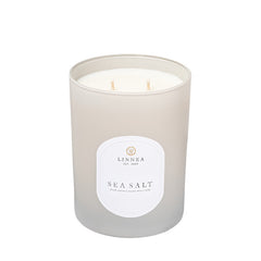 Sea Salt 2-Wick Candle from Linnea.