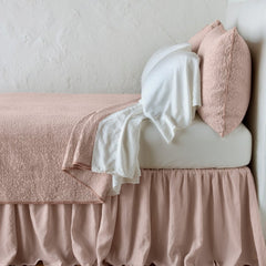 Vienna King Coverlet in Rouge from Bella Notte Linens